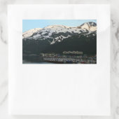 Whittier bij Schilderachtig Alaska-fotografie in D Rechthoekige Sticker (Tas)