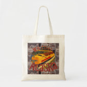 Whittier Bullet Train Aerial Mormon Snagging Tote Bag (Voorkant)