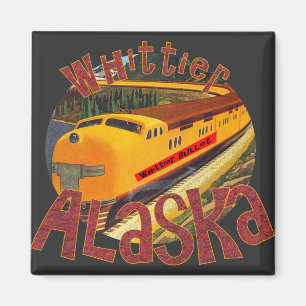 Whittier Bullet Trein 260 kilometer per uur Magneet