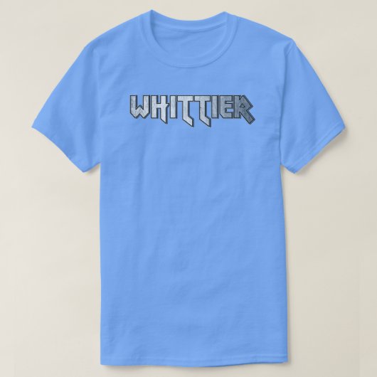 Whittier CA T-shirt (Design voorkant)
