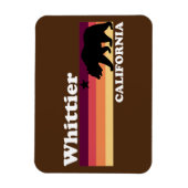 Whittier Californië Magneet (Verticaal)