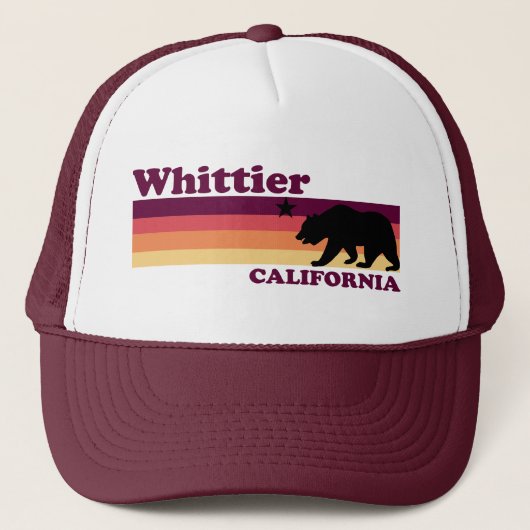 Whittier Californië Trucker Pet (Voorkant)