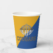 Whittier Jr High Party Paper cup Papieren Bekers (Achterkant)