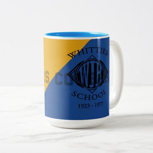 Whittier Jr High School Mok (Voorkant rechts)