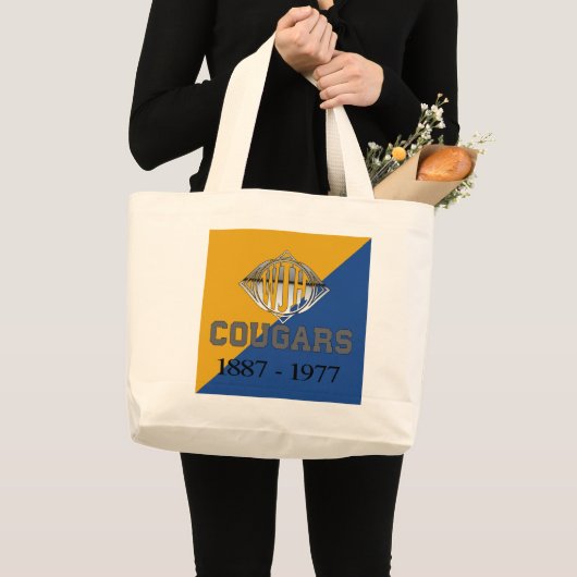 Whittier Jr High SchoolTote Bag Grote Tote Bag (Voorkant (product))