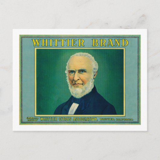 Whittier Lemon LabelWhittier, CA Briefkaart (Voorkant)