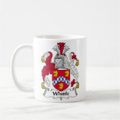 Whittle Family Crest Koffiemok (Links)