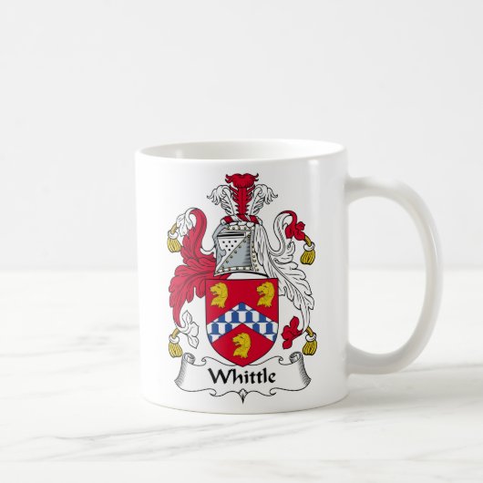 Whittle Family Crest Koffiemok (Rechts)
