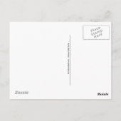 Whittling Walrus Briefkaart (Achterkant)