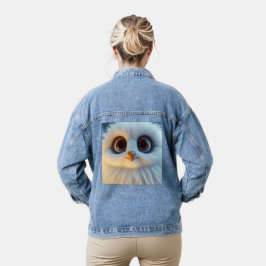 Whitty-Birdy-Schattig Denim Jacket