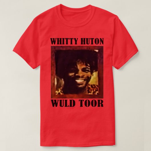 Whitty Huton wilde tapijt T-shirt (Design voorkant)