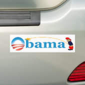 Whiz over Obama Bumpersticker (Op auto)