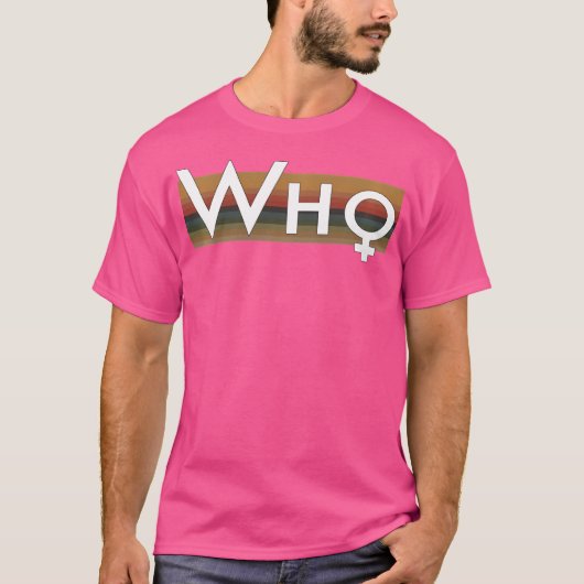 WHO 13e Doctor Vrouw Symbool Shirt (Voorkant)