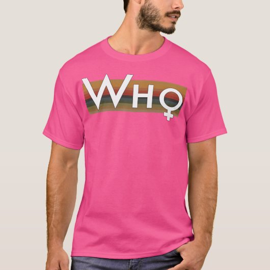 WHO 13e Doctor Vrouw Symbool T-shirt (Voorkant)
