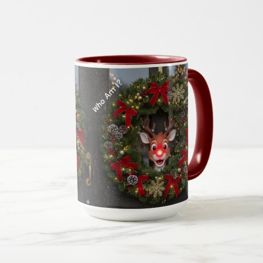 Who Am I? Christmas Mug Mok (Voorkant rechts)