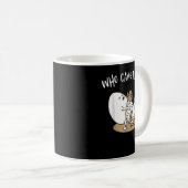 Who Came First Chicken or Egg Chickens Lover Farme Koffiemok (Voorkant rechts)