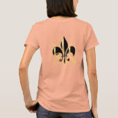 Who dem champs 2010/Black gold harten/Fleur de Lis T-shirt (Achterkant)
