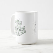 Who Farted Coffee Mug Funny Golf Dad Humor Koffiemok (Voorkant links)
