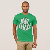Who Farted Shirt Funny Golf Dad Green Puffy (Voorkant volledig)