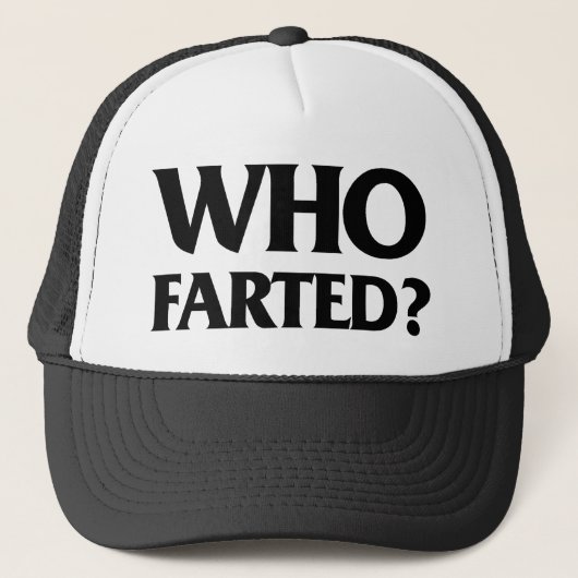 Who Farted? Trucker Pet (Voorkant)