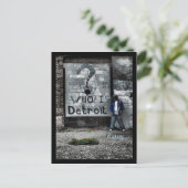 Who is Detroit Briefkaart (Staand voorkant)