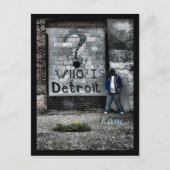 Who is Detroit Briefkaart (Voorkant)