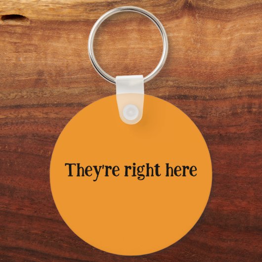 Who is my Neighbor?  Sleutelhanger (Achterkant)