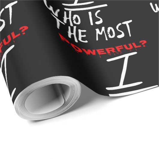 Who Is The Most Powerful? I Cadeaupapier (Rol Hoek)