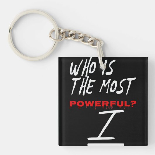 Who Is The Most Powerful? I Sleutelhanger (voorkant)