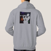 Who is this clarinet man? hoodie (Achterkant)