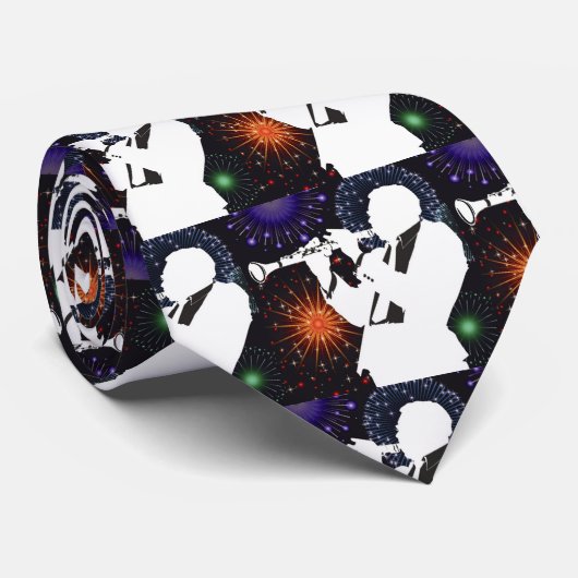 Who is this clarinet man? stropdas (Opgerold)