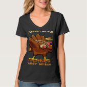 Who Isn't Hungry On Thanksgiving Fun Dabbing Stuff T-shirt (Voorkant)