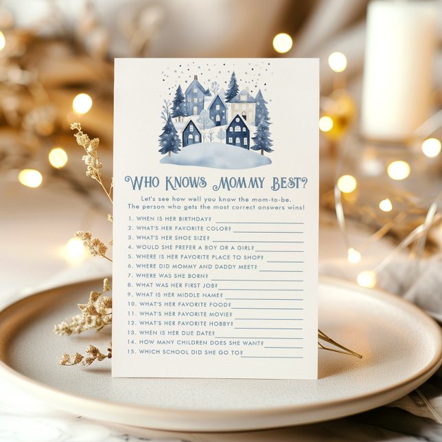 Who knows mommy Best It takes a village Game (Creator heeft geüpload)