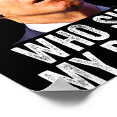 Who My Pants, Funny Anti Joe Biden, Conservative M Poster (Hoek)