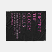 Who P And Conform To Western Beauty Standards  Fleece Deken (Voorkant (Horizontaal))