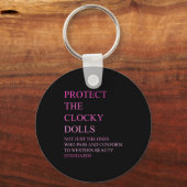 Who P And Conform To Western Beauty Standards Sleutelhanger (Voorkant)