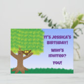 WHO’s Invited? YOU! Invitation Kaart (Staand voorkant)