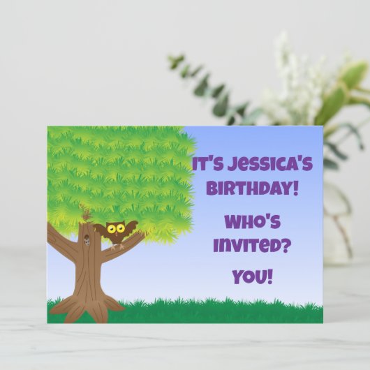 WHO’s Invited? YOU! Invitation Kaart (Staand voorkant)