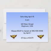 WHO’s Invited? YOU! Invitation Kaart (Achterkant)