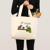 Who the Tweet? Grote Tote Bag (Voorkant (product))