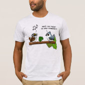 Who the Tweet? T-shirt (Voorkant)