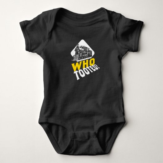 Who Tooted Model Railroad Romper (Voorkant)