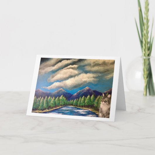 Who van de Kat hield van wandelend Kaart (Voorkant)