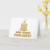 Who wil pannekoeken? kaart (Gele Bloem)