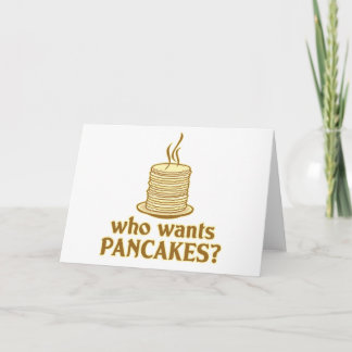 Who wil pannekoeken? kaart