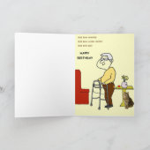 Who zei u, de kaart van de Verjaardag te oud was (Binnen)