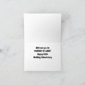 WHOA **50th WEDDING JUBILEUM!!!!! Kaart (Binnen)