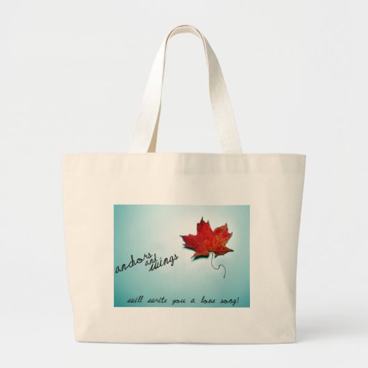 WHOA!!! GROTE TOTE BAG (Voorkant)