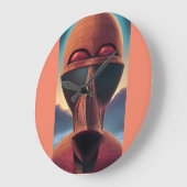 Whoa Ken Gage Psychedelic Sci-Fi Grote Klok (Hoek)