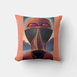 Whoa Ken Gage Psychedelic Sci-Fi Kussen